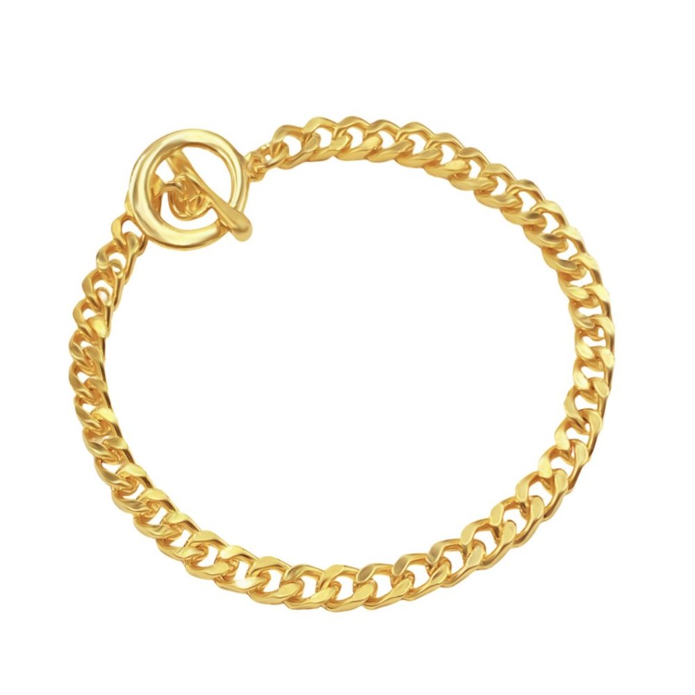 Gold Plated Chain Necklace